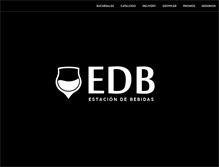 Tablet Screenshot of estaciondebebidas.com